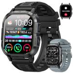 Men's Fitness Smart Watch: Call, Track, Waterproof