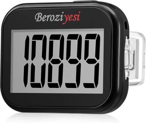 3D Step Counter Pedometer with Removable Clip