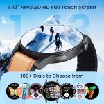2025 Waterproof Smartwatch for Bluetooth Connectivity