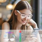 Xooclys Smart Glasses with Bluetooth and Blue Light Filter