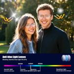 Xooclys Smart Glasses with Bluetooth and Blue Light Filter