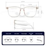 Xooclys Smart Glasses with Bluetooth and Blue Light Filter