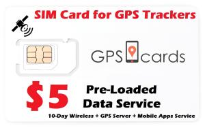 GPS Tracker SIM Card for Car and Motorcycle