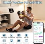 Smart Ring Health Tracker with Heart Rate Monitor