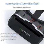 VR Headset with Remote for Games and Movies