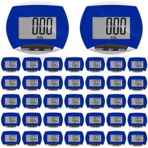 Weewooday 32-Pack Clip-On Digital Pedometer Tracking