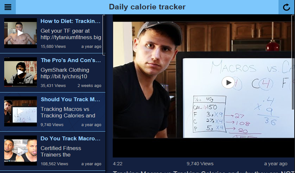 Automatic Daily Calorie Tracking Device