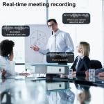 AI Smart Video Glasses 4KHD Shooting Wireless Music Calls Voice Recognition