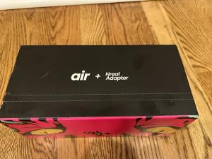 NEW - Nreal (Xreal) Air AR Smart glasses + iPhone/Nintendo Switch Adapter 