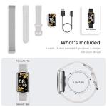 JYUAJOI Health Fitness Tracker, Smart Watch with 24/7 Heart Rate and Blood Pressure Monitor, Activity Tracker with Blood Oxygen, 120 Sport Mode Waterproof Sleep Tracker for Women Men