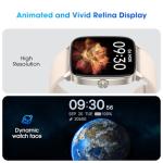 Pedometer Watch No APP/Phone Required, Waterproof Fitness Tracker Watch with Heart Rate Monitor, Large Screen with Pedometer, Sleep Tracking, Calories & Step Counter, Smart Watches for Women Men