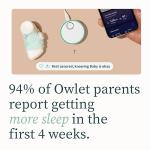 Owlet Dream Sock® - FDA-Cleared Smart Baby Monitor - Track Live Pulse (Heart) Rate, Oxygen in Infants - Receive Notifications