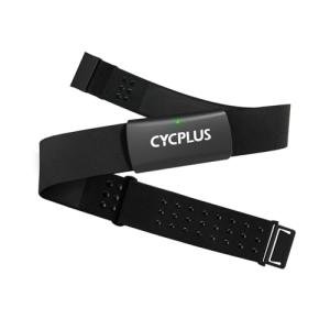 CYCPLUS Heart Rate Monitor Chest Strap H2Pro, Bluetooth ANT+ Heart Rate Monitor Chest Sensor with 500h Battery, IPX7 Waterproof and Dustproof, HRM Works with Strava/Cycplus Fit App