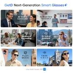 GetD AI Smart Glasses with ChatGPT Assistant