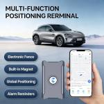 GPS Tracker for Vehicles Cars Long Battery Life to 90 Days, Strong Magnet, Unlimited Range, Geo-Fence, 4G Real Time Car Tracker Device Hidden Vehicle Tracking Devices, Subscription Needed
