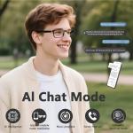 AI Smart Glasses, Translation Glasses with 164 Language, Photochromic Lenses