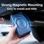 GPS Tracker for Vehicles Cars Long Battery Life to 90 Days, Strong Magnet, Unlimited Range, Geo-Fence, 4G Real Time Car Tracker Device Hidden Vehicle Tracking Devices, Subscription Needed