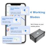 GPS Tracker for Vehicles Cars Long Battery Life to 90 Days, Strong Magnet, Unlimited Range, Geo-Fence, 4G Real Time Car Tracker Device Hidden Vehicle Tracking Devices, Subscription Needed