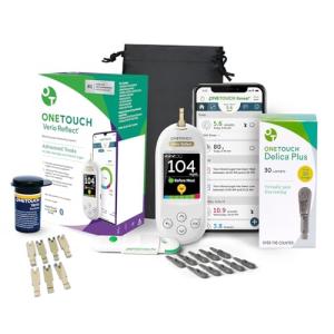 OneTouch Blood Sugar Testing Kit with Meter