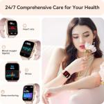 Smartwatch for Women with Alexa, Fitness Tracker