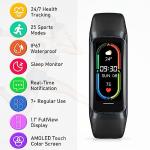 24/7 Heart Rate Fitness Tracker with AMOLED Screen