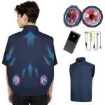 Cooling Vest with Battery and Fans for Summer