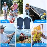 Cooling Vest with Battery and Fans for Summer