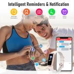 Zeacool 24/7 Fitness Tracker Smart Watch - Beige