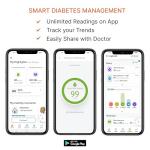 DARIO Smart Glucose Monitor Kit for iPhone & Android