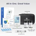Glucoracy Blood Glucose Monitor Kit with Strips