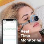 Continuous Sleep Breathing Monitor with Airflow Tracking