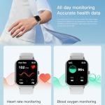 Jooeniok 1.83" Fitness Tracker with Bluetooth Calls