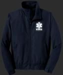 Smart People Clothing EMS Jacket - Navy, Reflective Logo