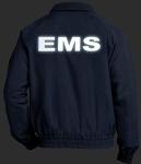 Smart People Clothing EMS Jacket - Navy, Reflective Logo