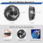 Foiueyga Women's Electric Cooling Vest with Fan