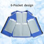 Cooling Vest with 24 Ice Packs for All
