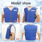 Cooling Vest with 24 Ice Packs for All