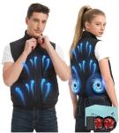 Cooling Vest Jacket with Dual Fans and Battery