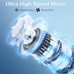 Hionly AI Neck Fan with 6 Speed Settings