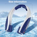 Hionly AI Neck Fan with 6 Speed Settings