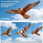 AI Smart Glasses with 4K Camera and Bluetooth