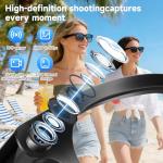 Gezxt AI Smart Glasses with Voice Assistant & Bluetooth