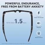 Smart AI Glasses with 8MP Camera and Translation