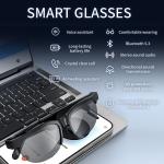 Smart AI Glasses with Voice Assistant & Translation