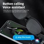 Smart AI Glasses with Voice Assistant & Translation