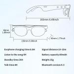 Smart AI Glasses with Voice Assistant & Translation