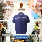 Cooling Shirt with Built-In Fans for Summer