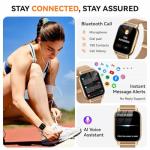 Women’s Smartwatch with AI Voice Control & Fitness Tracking