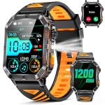 PODOEIL Military Smartwatch with Fitness Tracker Features