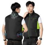 YAMIELO Cooling Vest for Hot Weather - Black, XL